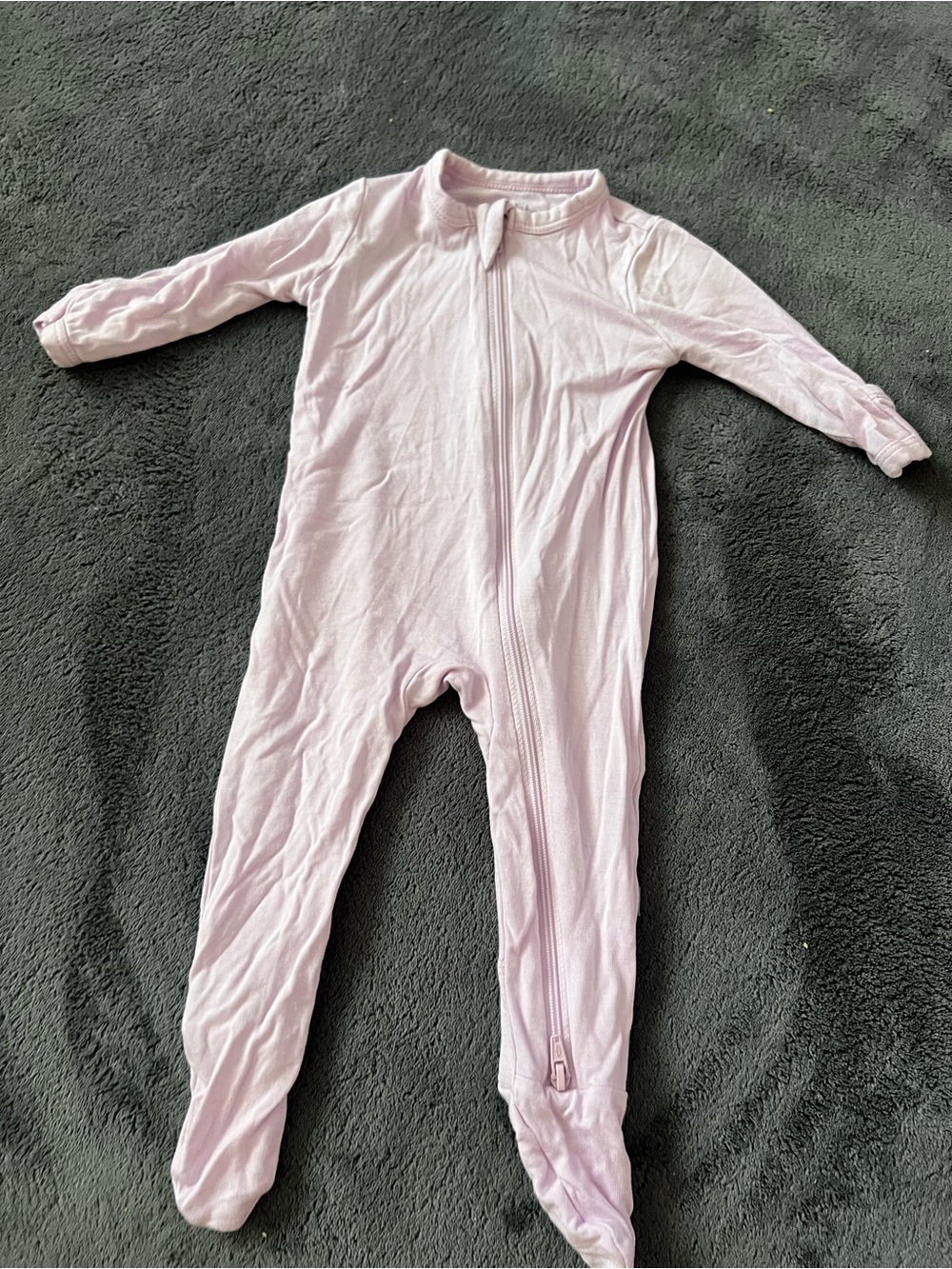 Mute Baby Zipper Footed One-Piece for Kids size 0-3 month